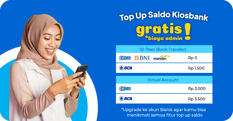 cara top up saldo deposit kiosbank